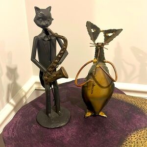 JAZZY Cat Sculptures 🎷🐱
